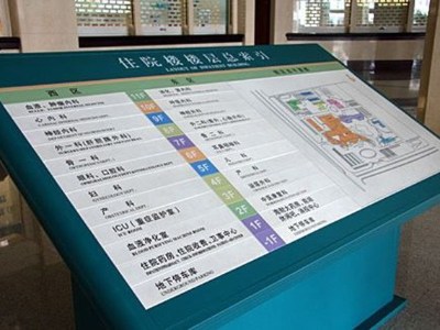 鄭州醫(yī)學院標識牌怎么設(shè)計合理？