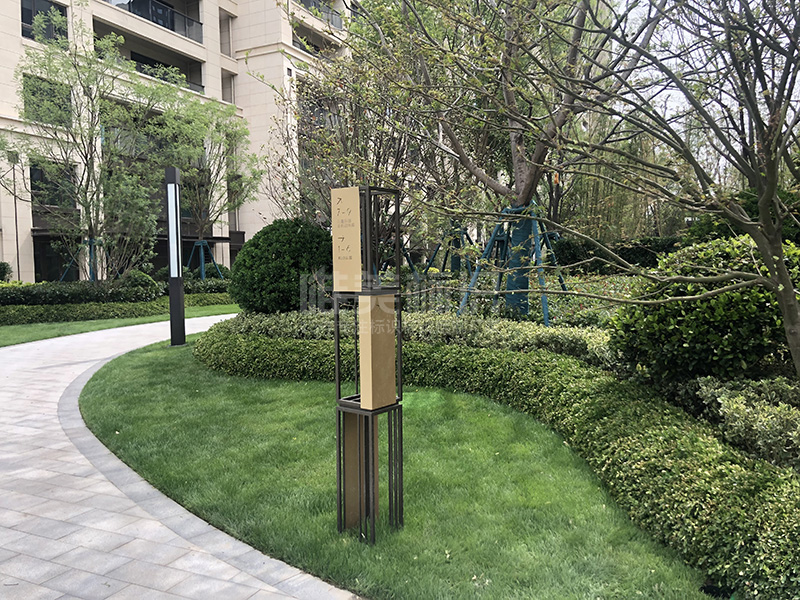 小區(qū)多功能指示標識牌 小區(qū)多功能指示標識牌